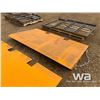 Image 2 : (UNUSED) YELLOW SHIPPING CONTAINER RAMP