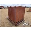 Image 4 : 4 X 7 FT. STEEL BIN ON SKID