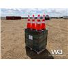 Image 3 : 252 (UNUSED) TMG 29" REFLECTIVE TRAFFIC CONES