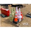 Image 1 : QUANTITY OF 18 & 28" ROADSIDE PYLONS