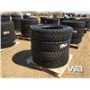 Image 3 : (UNUSED) (4) GRIZZLY 11R24.5 TRUCK DRIVE TIRES