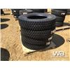Image 1 : (UNUSED) (4) GRIZZLY 11R24.5 TRUCK DRIVE TIRES