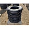 Image 2 : (UNUSED) (4) GRIZZLY 11R24.5 TRUCK DRIVE TIRES