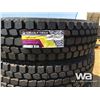 Image 2 : (UNUSED) (4) GRIZZLY 11R24.5 TRUCK DRIVE TIRES