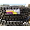 Image 2 : (UNUSED) (4) GRIZZLY 11R24.5 TRUCK DRIVE TIRES