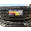 Image 4 : (UNUSED) (4) GRIZZLY 11R24.5 TRUCK TIRES