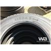 Image 3 : (UNUSED) (4) GRIZZLY 11R24.5 TRUCK TIRES