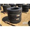 Image 3 : (UNUSED) (4) GRIZZLY 11R24.5 TRUCK STEERING TIRES