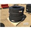 Image 1 : (UNUSED) (4) GRIZZLY 11R24.5 TRUCK STEERING TIRES