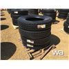 Image 1 : (UNUSED) (4) GRIZZLY 11R24.5 TRUCK TIRES