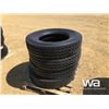 Image 3 : (UNUSED) (4) GRIZZLY 11R24.5 TRUCK TIRES