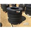 Image 1 : (UNUSED) (4) GRIZZLY 11R24.5 TRUCK STEERING TIRES