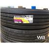 Image 2 : (UNUSED) (4) GRIZZLY 11R24.5 TRUCK STEERING TIRES