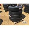 Image 1 : (UNUSED) (4) GRIZZLY 11R24.5 TRUCK STEERING TIRES