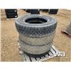 Image 3 : (4) 11R24.5 TRUCK TIRES