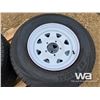 Image 3 : (4) GRIZZLY ST225/85R15 TRAILER TIRES & RIMS