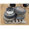 Image 2 : (5) 5 & 8  BOLT TIRES & RIM