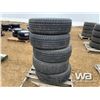 Image 1 : (5) CONTINENTAL LT275/70R18 TIRES