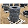 Image 1 : (4) TRAIL CUTTER LT 265/70R17 STUDDED TIRES