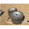Image 1 : (4) GOODYEAR LT275/65R18 TIRES & RIMS