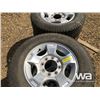 Image 3 : (4) GOODYEAR LT275/65R18 TIRES & RIMS