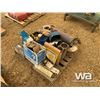 Image 1 : PALLET OF WELDING ROD & WIRE, ROD HEATER