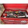 Image 2 : 2 PIECE RED TOOL CABINET