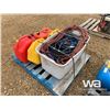 Image 4 : PALLET OF GERRY CANS & AIR HOSE
