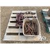 Image 1 : (3) RATCHET BOOMERS, HINGE PINS, 1" STRAPPING