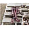 Image 3 : (3) RATCHET BOOMERS, HINGE PINS, 1" STRAPPING