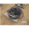 Image 1 : PALLET OF MISC. BOAT PARTS, CABLES, HOSES