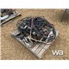 Image 2 : PALLET OF MISC. BOAT PARTS, CABLES, HOSES