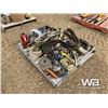 Image 2 : PALLET OF LOAD STRAPS, HYD JACK, CLEVISES