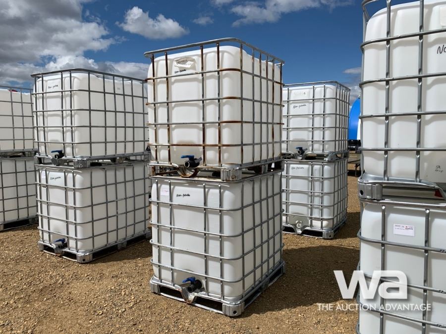 Poly Topes (2) 1,000 LITRE POLY TOTES