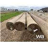 Image 1 : (3) 35 FT. HYDRO POLES