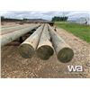 Image 2 : (3) 35 FT. HYDRO POLES