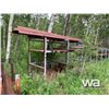 Image 4 : GREY 4-TIER RACK OF TUBING & RED STEEL