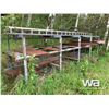 Image 2 : GREY 3-TIER RACK OF FLAT STEEL & ANGLE IRON