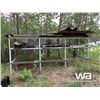 Image 1 : GREY 3-TIER RACK OF FLAT STEEL & I-BEAM