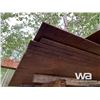 Image 3 : GREY 3-TIER RACK OF FLAT STEEL & I-BEAM