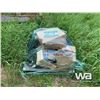 Image 1 : PALLET WITH ELEC. CONNECTORS & BELTING
