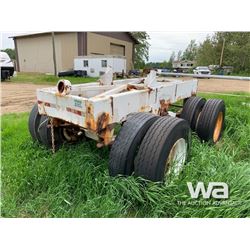 T/A WHITE TRAILER FRAME