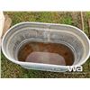 Image 2 : 40 GAL. GALVANIZED STOCK TANK
