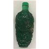 Image 1 : Asian Green Dragon Glass Snuff Bottle