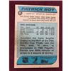 Image 2 : Vintage 1986 Patrick Roy Rookie Hockey Card