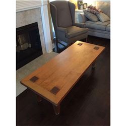 Arts & Crafts Coffee Table 4'11"L 1'11 x 1/2"W x 1'5"H