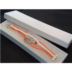 Contemporary Designer Multi-strand Bangle Bracelet