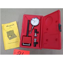 Snap On Tools 1" Range Dial Indicator Set 2PMF136 in Red Hard Case