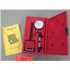 Image 1 : Snap On Tools 1" Range Dial Indicator Set 2PMF136 in Red Hard Case