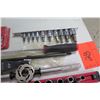 Image 14 : Multiple Misc Tools Ratchets, Sockets, Nuts, Piston Ring Groove Cleaner, etc